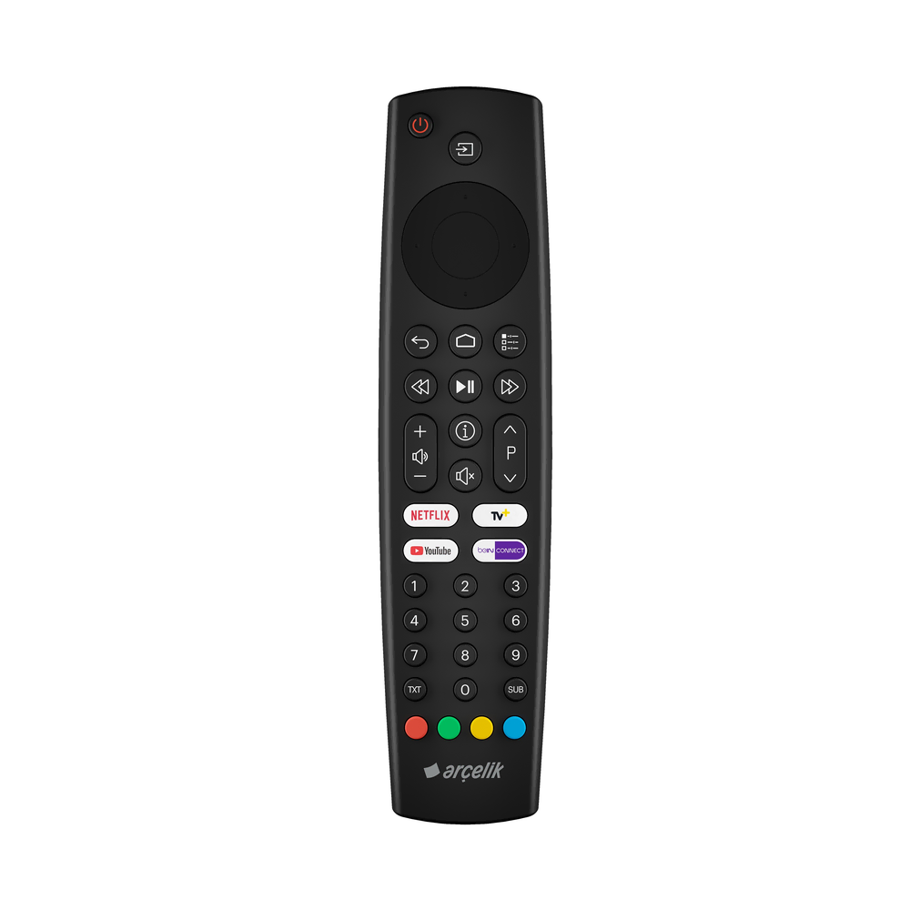 Arçelik TV Kumandası – Dijital Platform Kısayol Tuşlu Televizyon Aksesuarları