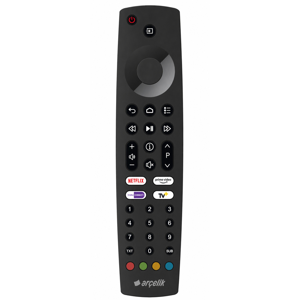 Arçelik TV Kumandası – Dijital Platform Kısayol Tuşlu Televizyon Aksesuarları