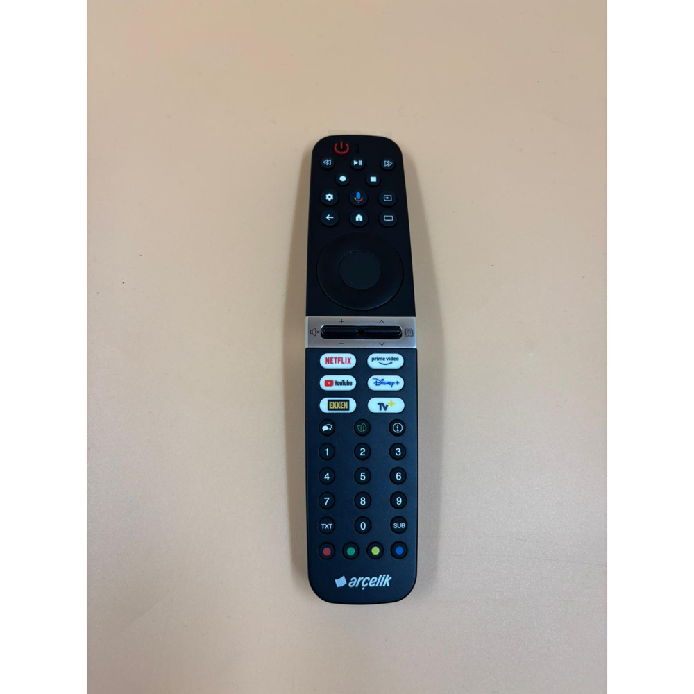 Arçelik TV Kumandası – Bluetooth & Kısayol Tuşlu Televizyon Aksesuarları
