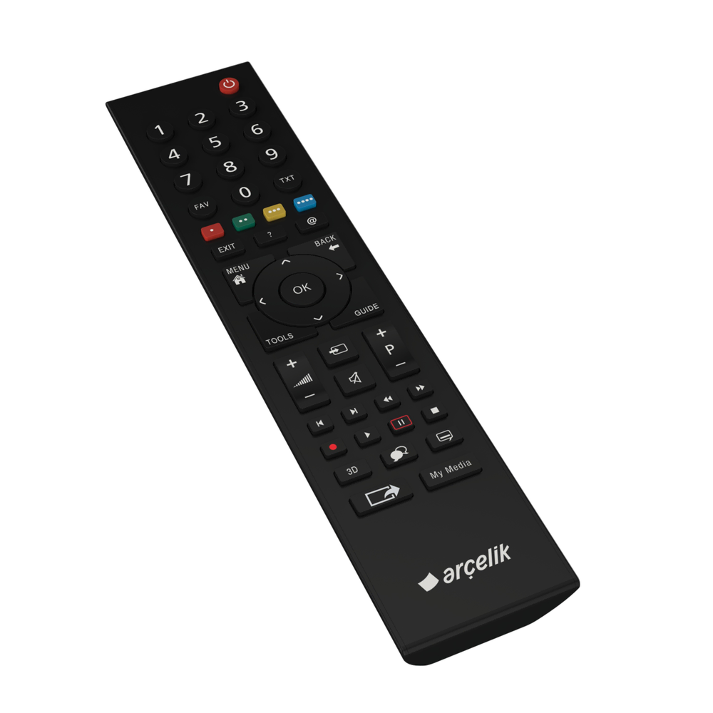 Arçelik TV Kumandası – Netflix Tuşlu Televizyon Aksesuarları