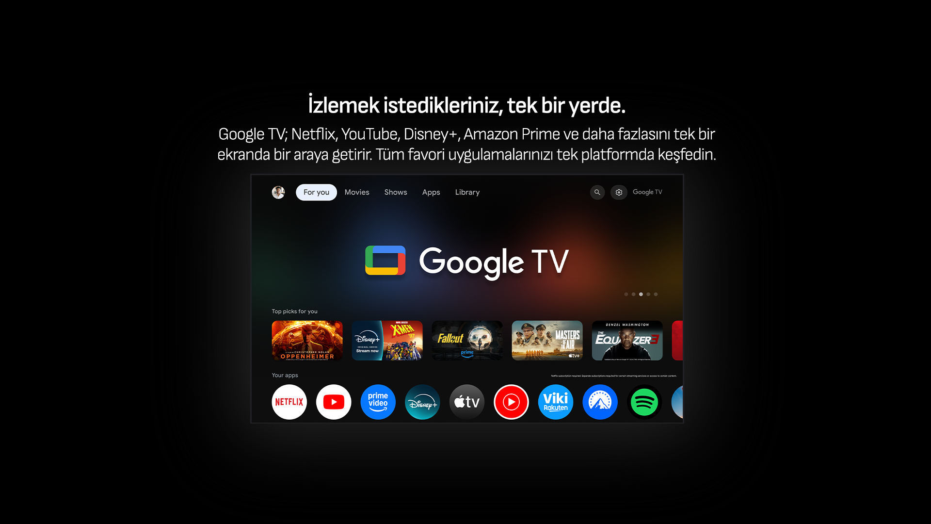 65 Inch Grundig Ai Google Oled Tv 120Hz Vrr (4K@120Hz) / 65Grd-Gx2T00 (65 Go 975A) Kktc - Online Alışveriş Bi Sipariş Google Tv